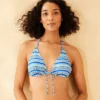 Women's Tie-Front Triangle Bikini Top - Wild Fable™ Blue Multi Striped 2 Women's Tie-Front Triangle Bikini Top - Wild Fable™ Blue Multi Striped -Wild Fable Store GUEST 0285df58 0ba7 41fa 855d e0e7f9dc5808