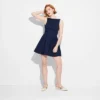 Women's Bow Back Mini A-Line Dress - Wild Fable™ 1 Women's Bow Back Mini A-Line Dress - Wild Fable™ -Wild Fable Store GUEST 074a4f83 7d43 4d12 8543 67608a7dbfba