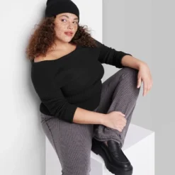 Women's Fitted Off The Shoulder Sweater Top - Wild Fable™ 10 Women's Fitted Off The Shoulder Sweater Top - Wild Fable™ -Wild Fable Store GUEST 08c072fa 38a7 42b8 9182 c1d8538b88e8