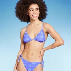 Women's Triangle Bikini Top - Wild Fable™ Purple Butterfly Print -Wild Fable Store GUEST 100c39f2 33ca 48f0 8d1e 4fdc5d0b58bd