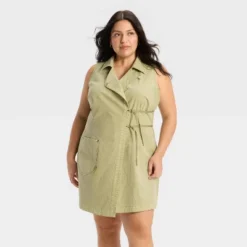 Women's Mini Wrap Dress - Wild Fable™ Olive Green 7 Women's Mini Wrap Dress - Wild Fable™ Olive Green -Wild Fable Store GUEST 1030ad3c e16f 41b3 8094 07180d65a804