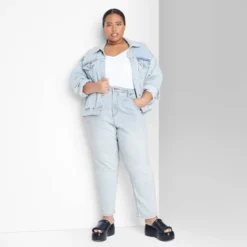 Women's Super-High Rise Tapered Jeans - Wild Fable™ Light Wash 9 Women's Super-High Rise Tapered Jeans - Wild Fable™ Light Wash -Wild Fable Store GUEST 11ee0a35 801c 49cb a4b7 86d2ddd85141