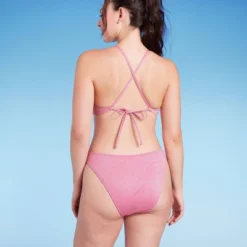 Women's Cut Out One Piece Swimsuit - Wild Fable™ Pink Lurex 10 Women's Cut Out One Piece Swimsuit - Wild Fable™ Pink Lurex -Wild Fable Store GUEST 123d307b 67b5 41e0 8263 54e8a30ca660