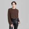 Women's Crewneck Boxy Pullover Sweater - Wild Fable™ 2 Women's Crewneck Boxy Pullover Sweater - Wild Fable™ -Wild Fable Store GUEST 1328127f 5b87 494f 9145 8d6a0e89e2c1