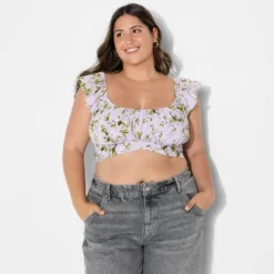 Women's Flutter Short Sleeve Scoopneck Micro Top - Wild Fable™ Mauve 9 Women's Flutter Short Sleeve Scoopneck Micro Top - Wild Fable™ Mauve -Wild Fable Store GUEST 13399d39 2881 4584 bc39 71677856a351