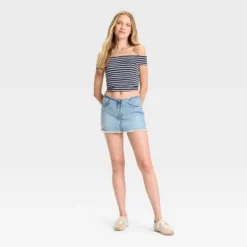 Women's Low-Rise Zip-Front Denim Mini Skort - Wild Fable™ 5 Women's Low-Rise Zip-Front Denim Mini Skort - Wild Fable™ -Wild Fable Store GUEST 13a35344 abe9 4b48 a5ac 1957bba0d456