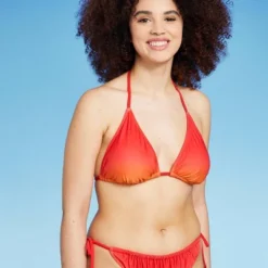 Women's Triangle Bikini Top - Wild Fable™ Orange Ombre Print 11 Women's Triangle Bikini Top - Wild Fable™ Orange Ombre Print -Wild Fable Store GUEST 19cce871 85ff 4a29 ba29 8642d2744b79