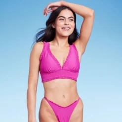 Women's Smocked Detail Longline Bikini Top - Wild Fable™ Purple 16 Women's Smocked Detail Longline Bikini Top - Wild Fable™ Purple -Wild Fable Store GUEST 1ab89b57 73c0 4251 bc3d e955a793b9a7