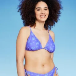 Women's Triangle Bikini Top - Wild Fable™ Purple Butterfly Print -Wild Fable Store GUEST 1b96fe86 7aab 4ffb b5fe f62e5c22f395