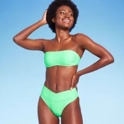 Women's Crossover High Leg Cheeky Mid-Rise Bikini Bottom - Wild Fable™ 31 Women's Crossover High Leg Cheeky Mid-Rise Bikini Bottom - Wild Fable™ -Wild Fable Store GUEST 1c4fca13 0367 497b 8718 a3572d067feb