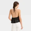 Women's Openwork Peplum Halter Pullover Sweater - Wild Fable™ 1 Women's Openwork Peplum Halter Pullover Sweater - Wild Fable™ -Wild Fable Store GUEST 1cdf12a6 9986 41c1 a2b4 362e518f3091