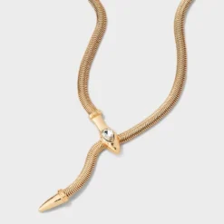 Snake Chain "Y" Necklace - Wild Fable™ Gold 9 Snake Chain "Y" Necklace - Wild Fable™ Gold -Wild Fable Store GUEST 1e4b65fb 4d5c 4b36 913c 224d7a3047ff