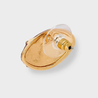 Game Day Football And Bow Earring Set 2pc - Wild Fable™ Brown 4 Game Day Football And Bow Earring Set 2pc - Wild Fable™ Brown - Image 2