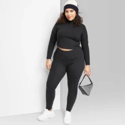 Women's High-Waisted Slim Fit Skinny Synthetic Leggings - Wild Fable™ 9 Women's High-Waisted Slim Fit Skinny Synthetic Leggings - Wild Fable™ -Wild Fable Store GUEST 2086e8ab 97bb 448e 82d2 a2c4b32636c3