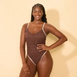 Women's Contrast Binding Crochet Overlay Extra High Leg Extra Cheeky One Piece Swimsuit - Wild Fable™ 8 Women's Contrast Binding Crochet Overlay Extra High Leg Extra Cheeky One Piece Swimsuit - Wild Fable™ -Wild Fable Store GUEST 2519242f e49b 4ddd 973e 20de906eda9b