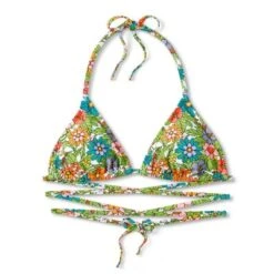 Women's Triangle Wrap Bikini Top - Wild Fable™ Multi Floral Print 19 Women's Triangle Wrap Bikini Top - Wild Fable™ Multi Floral Print -Wild Fable Store GUEST 2567a1a9 cccf 4cce a71c afd944a44bf1
