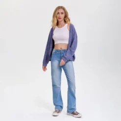 Women's V-Neck Button-Front Cardigan - Wild Fable™ Purple Abstract -Wild Fable Store GUEST 256a8e3f e2ad 4179 9c2d a43960d0233b