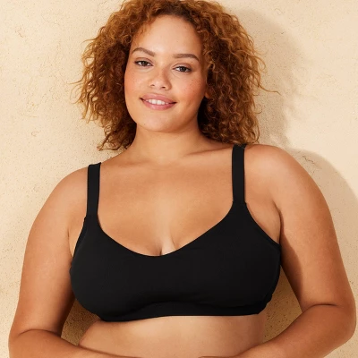 Women's Ribbed Textured Bralette Bikini Top - Wild Fable™ 4 Women's Ribbed Textured Bralette Bikini Top - Wild Fable™ - Image 2