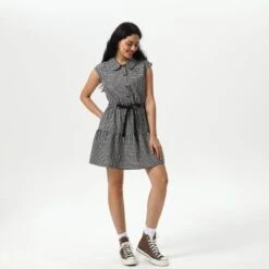 Women's Mini Cap Sleeve Elastic Waistband Mini Dress - Wild Fable™ Black Gingham 8 Women's Mini Cap Sleeve Elastic Waistband Mini Dress - Wild Fable™ Black Gingham -Wild Fable Store GUEST 2f89a3d6 75b8 4d6d af05 98d07bc56f9c