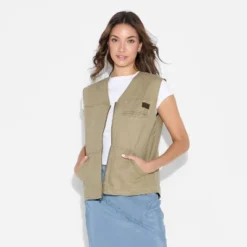 Women's Canvas Utility Vest - Wild Fable™