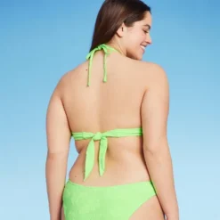 Women's Terry Textured U-Neck Multi-Way Bralette Bikini Top - Wild Fable™ Tropical Green 23 Women's Terry Textured U-Neck Multi-Way Bralette Bikini Top - Wild Fable™ Tropical Green -Wild Fable Store GUEST 2fe348c1 a4ce 4591 9a32 1e39ebd3ee37