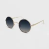 Women's Metal Round Sunglasses - Wild Fable™ Gold 1 Women's Metal Round Sunglasses - Wild Fable™ Gold -Wild Fable Store GUEST 30ce7838 9b4e 42a3 8bb5 bff89dd5fd0c