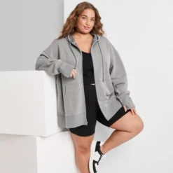 Women's Oversized Zip-Up Hoodie - Wild Fable™ 11 Women's Oversized Zip-Up Hoodie - Wild Fable™ -Wild Fable Store GUEST 315f3421 74d2 4de5 a205 dc3410fc114f