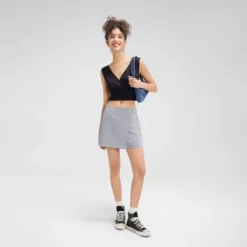 Women's Textured Cropped Top - Wild Fable™ -Wild Fable Store GUEST 31b56095 2fd6 474b 9499 d819f3299a18