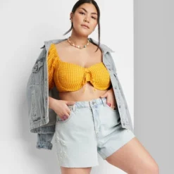 Women's High-Rise Cutoff Midi Jean Shorts - Wild Fable™ 12 Women's High-Rise Cutoff Midi Jean Shorts - Wild Fable™ -Wild Fable Store GUEST 33fb0a23 af38 4681 a500 d0013bb8caa6