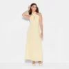 Women's Maxi A-Line Dress - Wild Fable™ Yellow -Wild Fable Store GUEST 36c7b076 9fbf 4128 9728 a91e04ab3476