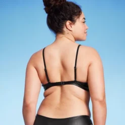 Women's Faux Leather Bralette Bikini Top - Wild Fable™ Black 13 Women's Faux Leather Bralette Bikini Top - Wild Fable™ Black -Wild Fable Store GUEST 37345f3f 3f19 4b3d b931 6b609a85af41