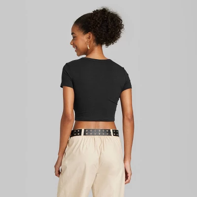 Women's Short Sleeve Crewneck T-Shirt - Wild Fable™ 4 Women's Short Sleeve Crewneck T-Shirt - Wild Fable™ - Image 2