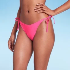Women's Side-Tie V-Front High Leg Cheeky Bikini Bottom - Wild Fable™ 18 Women's Side-Tie V-Front High Leg Cheeky Bikini Bottom - Wild Fable™ -Wild Fable Store GUEST 38617097 6921 44d8 9d41 b590059d356f