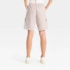 Women's Mid-Rise Twill Skater Jort - Wild Fable™