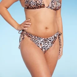 Women's Cut Out Strappy Side-Tie Extra High Leg Extra Cheeky Bikini Bottom - Wild Fable™ Multi Animal Print 11 Women's Cut Out Strappy Side-Tie Extra High Leg Extra Cheeky Bikini Bottom - Wild Fable™ Multi Animal Print -Wild Fable Store GUEST 3cfdbde5 242f 4474 bd57 957556bafed7