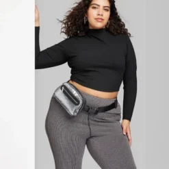 Women's Long Sleeve Mock Neck T-Shirt - Wild Fable™ -Wild Fable Store GUEST 3d9a5123 c306 4bc0 b443 8374de0350ce