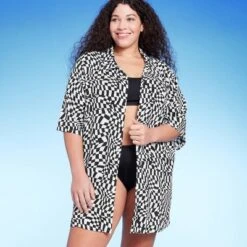 Women's Button-Up Cover Up Short Sleeve Shirtdress - Wild Fable™ 10 Women's Button-Up Cover Up Short Sleeve Shirtdress - Wild Fable™ -Wild Fable Store GUEST 4194e771 400b 417b aa05 396f022d325a