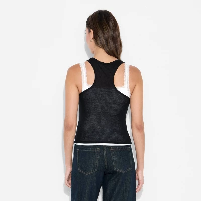 Women's Lace Tank Top - Wild Fable™ 4 Women's Lace Tank Top - Wild Fable™ - Image 2