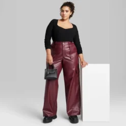 Women's High-Rise Straight Leg Faux Leather Cargo Pants - Wild Fable™ 14 Women's High-Rise Straight Leg Faux Leather Cargo Pants - Wild Fable™ -Wild Fable Store GUEST 45f2e669 18fe 42ef a5c5 6f85d7257550