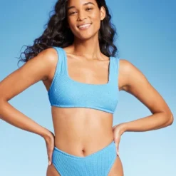 Women's Pucker Square Neck Wide Strap Bralette Bikini Top - Wild Fable™ 12 Women's Pucker Square Neck Wide Strap Bralette Bikini Top - Wild Fable™ -Wild Fable Store GUEST 473eb668 675a 4275 82bd 0e127f7902f4