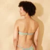 Women's Striped Sparkle Low Coverage Bandeau Bikini Top - Wild Fable™ Green -Wild Fable Store GUEST 483bff7b 8f34 4cd2 b997 a09098b57b7c