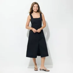 Women's Button-Front Midi Dress - Wild Fable™