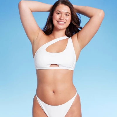 Women's Cut Out One Shoulder Bikini Top - Wild Fable™ 5 Women's Cut Out One Shoulder Bikini Top - Wild Fable™ - Image 3
