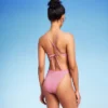 Women's Cut Out One Piece Swimsuit - Wild Fable™ Pink Lurex 2 Women's Cut Out One Piece Swimsuit - Wild Fable™ Pink Lurex -Wild Fable Store GUEST 4ec70994 32aa 43fd 8c04 41a3bec760cd