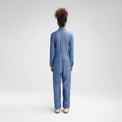Women's Long Sleeve Denim Jumpsuit - Wild Fable™ 6 Women's Long Sleeve Denim Jumpsuit - Wild Fable™ - Image 4