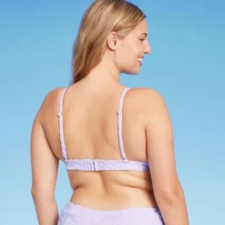 Women's Wavy Terry Textured Triangle Bikini Top - Wild Fable™ Lilac Purple 13 Women's Wavy Terry Textured Triangle Bikini Top - Wild Fable™ Lilac Purple -Wild Fable Store GUEST 51532f42 1302 4d2a adbd c103d738d45c