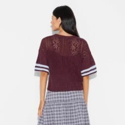 Women's Short Sleeve Jersey Pullover Sweater - Wild Fable™ -Wild Fable Store GUEST 565866af e007 4af4 bcc9 7e4629ede8f9