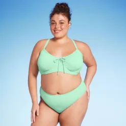 Women's Mid-Rise High Leg Cheeky Lurex Bikini Bottom - Wild Fable™ Mint Green 6 Women's Mid-Rise High Leg Cheeky Lurex Bikini Bottom - Wild Fable™ Mint Green -Wild Fable Store GUEST 56e75d9f dc52 4f90 9d8f 68f063eca3ee