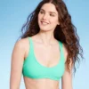 Women's Pucker Textured Bralette Bikini Top - Wild Fable™ Sea Green 2 Women's Pucker Textured Bralette Bikini Top - Wild Fable™ Sea Green -Wild Fable Store GUEST 5ae016de 2e3e 4af3 90fd b4a4b1377ff9
