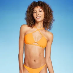 Women's Cut Out Cross Front Bralette Bikini Top - Wild Fable™ -Wild Fable Store GUEST 5c7a183e 633a 4ab3 b1d2 9746fa03b695